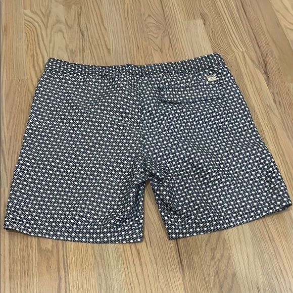 Surfside Supply Men’s Black and White Swim Trunks Size Large - Picture 2 of 5